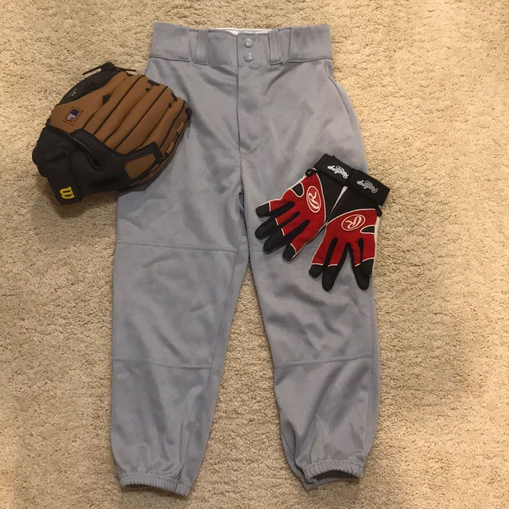 Baseball Pants & Gloves